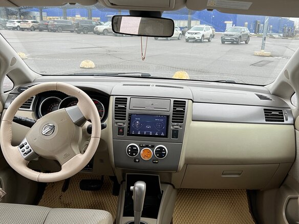2008 Nissan Tiida I, чёрный, 420000 рублей - вид 8