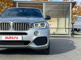 2015 BMW X5 40d III (F15), серебристый, 3000000 рублей, вид 2
