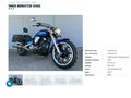 2016 Yamaha XVS950, синий - вид 8
