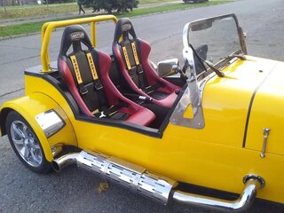 1992 Caterham Seven, жёлтый, 2600000 рублей, вид 4