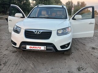 2012 Hyundai Santa Fe II Рестайлинг, белый, 1800000 рублей, вид 1
