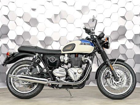 2026 Triumph Bonneville T120, синий, 1750000 рублей, вид 3