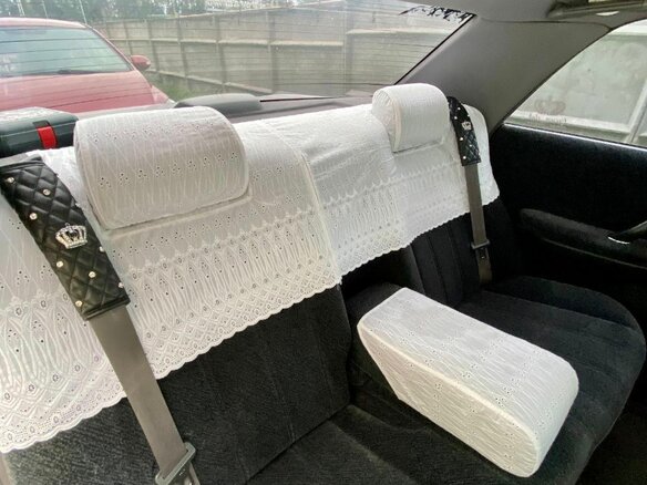 1997 Toyota Crown X (S150), белый, 1000000 рублей - вид 6