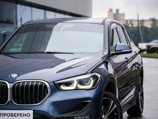 2021 BMW X1 20i xDrive II (F48) Рестайлинг, синий, 2472777 рублей, вид 2