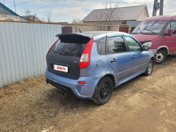 2007 Lada (ВАЗ) Kalina I, серый - вид 2