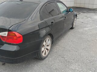 2006 BMW 3 серии 318i V (E90/E91/E92/E93), чёрный, 740000 рублей, вид 5
