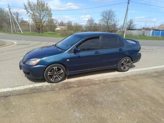 2005 Mitsubishi Lancer IX Рестайлинг, синий, 400000 рублей, вид 5