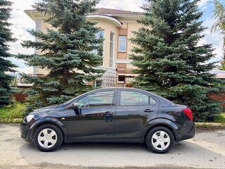 2013 Chevrolet Aveo II, чёрный, 475000 рублей, вид 5