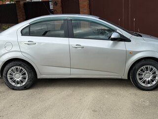 2012 Chevrolet Aveo II, серебристый, 510000 рублей, вид 2