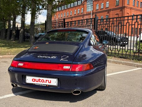 1997 Porsche 911 Carrera 4S IV (993), синий, 25000000 рублей, вид 4
