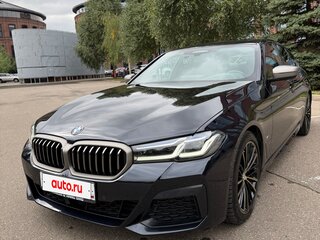 2021 BMW 5 серии 540d xDrive VII (G30/G31/G38) Рестайлинг, чёрный, 8700000 рублей, вид 3