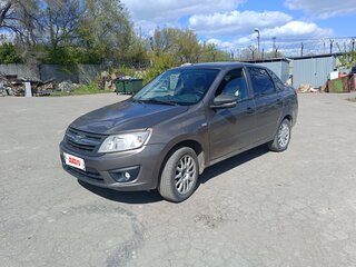 2014 Lada (ВАЗ) Granta I, коричневый, 390000 рублей, вид 1