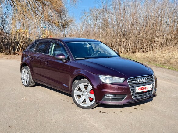 2015 Audi A3 III (8V), пурпурный, 1100000 рублей - вид 17