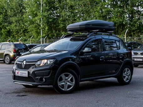 2015 Renault Sandero Stepway II, чёрный, 779000 рублей, вид 1