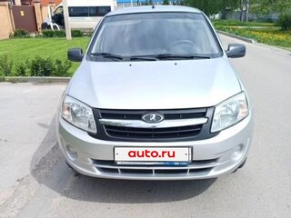 2012 Lada (ВАЗ) Granta I, серебристый, 465000 рублей, вид 1