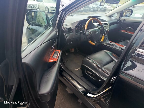 2009 Lexus RX 350 III, чёрный - вид 5