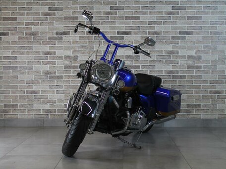 2008 Harley-Davidson Road King, синий, 907000 рублей, вид 2
