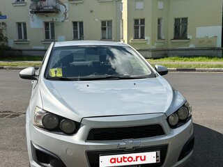2012 Chevrolet Aveo II, серебристый, 359000 рублей, вид 4