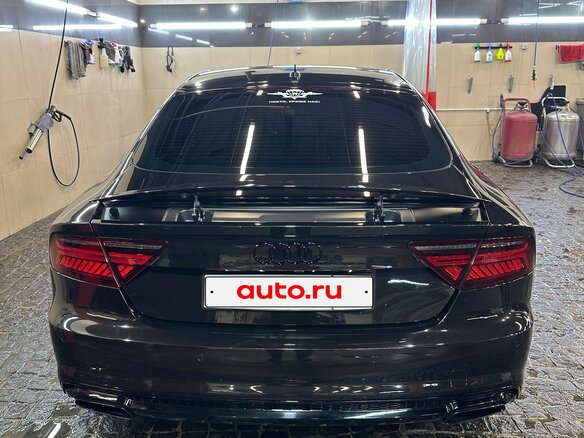 2014 Audi A7 I (4G) Рестайлинг, чёрный, 3000000 рублей - вид 6