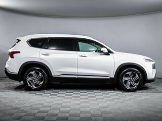 2021 Hyundai Santa Fe IV Рестайлинг, белый, 3700000 рублей, вид 4