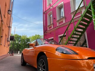 1998 Fiat Barchetta I, оранжевый, 1250000 рублей, вид 4
