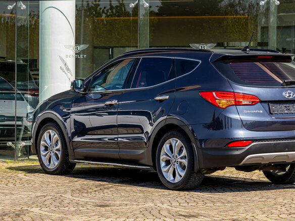 2013 Hyundai Santa Fe III, синий, 1335000 рублей - вид 7