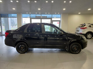 2013 Lada (ВАЗ) Granta I, чёрный, 378000 рублей, вид 4