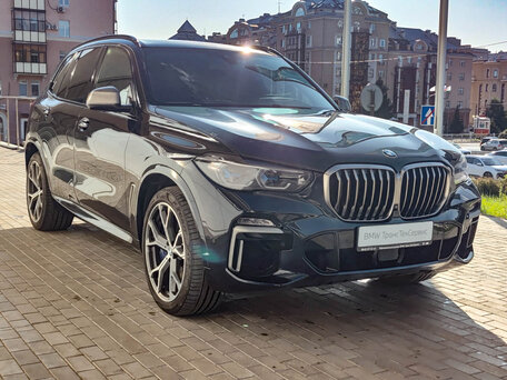 2019 BMW X5 M50d IV (G05/G18), чёрный, 6600000 рублей, вид 3