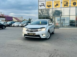 2014 Toyota Corolla XI (E160, E170, E180), серебристый, 1549000 рублей, вид 1