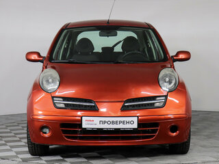 2005 Nissan Micra III (K12), красный, 397000 рублей, вид 2