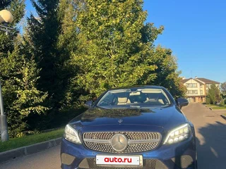 2019 Mercedes-Benz C-Класс 200 IV (W205) Рестайлинг, синий, 3690000 рублей, вид 4