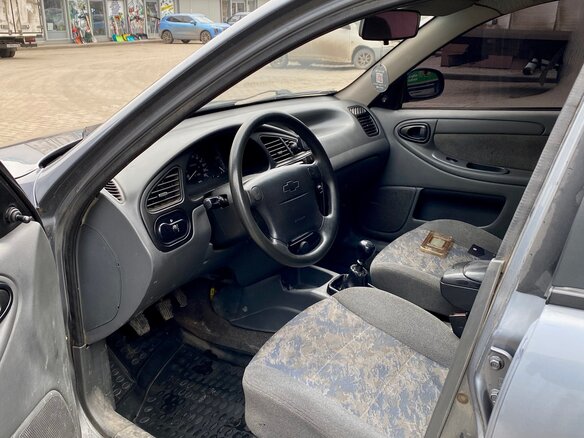 2008 Chevrolet Lanos I, серый, 100000 рублей - вид 7