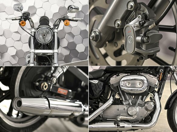 2013 Harley-Davidson Sportster 883, чёрный, 699000 рублей - вид 9