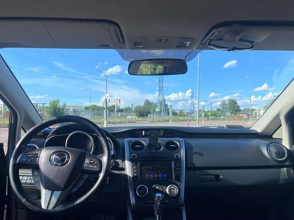2011 Mazda CX-7 I Рестайлинг, чёрный - вид 14
