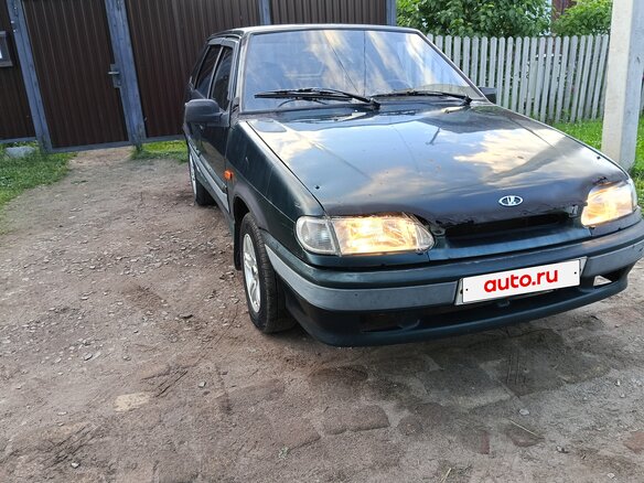 2003 Lada (ВАЗ) 2114, зелёный - вид 3