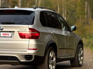 2008 BMW X5 30d II (E70), серебристый, 1800000 рублей, вид 4