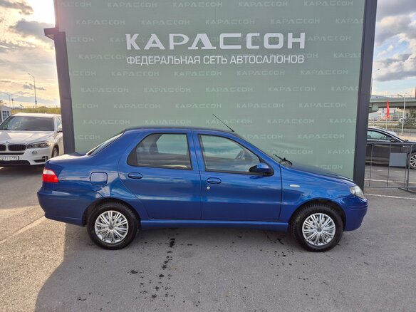 2011 Fiat Albea I Рестайлинг, синий, 405000 рублей - вид 3