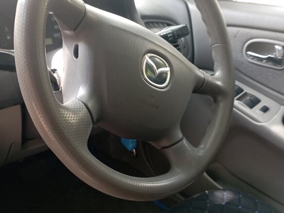 2000 Mazda Capella VI, белый, 150000 рублей - вид 9