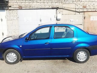 2007 Renault Logan I, синий, 750000 рублей, вид 1