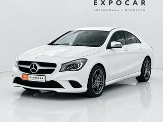 2013 Mercedes-Benz CLA 200 I (C117, X117), белый, 1370000 рублей, вид 1