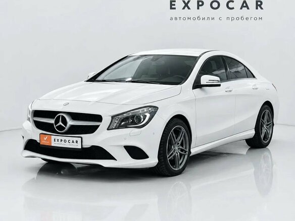 2013 Mercedes-Benz CLA 200 I (C117, X117), белый, 1280000 рублей