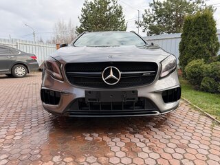 2017 Mercedes-Benz GLA AMG 45 AMG I (X156) Рестайлинг, серый, 3100000 рублей, вид 2