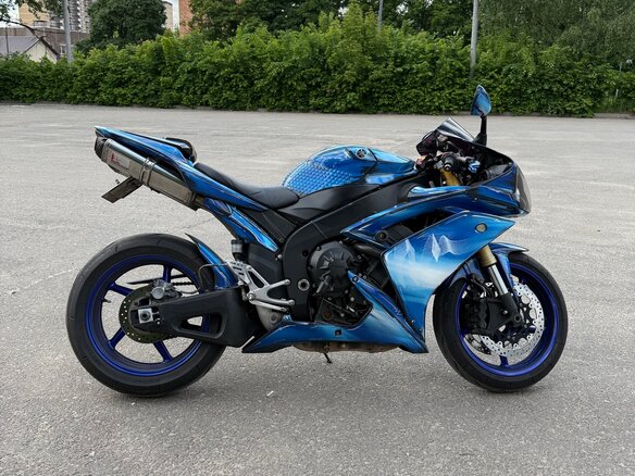 2007 Yamaha YZF-R1, синий, 699000 рублей - вид 1
