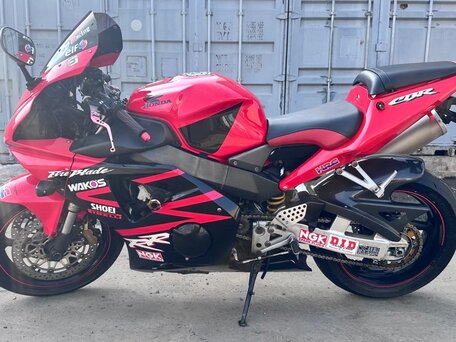 2002 Honda CBR 954RR Fireblade, красный, 499000 рублей, вид 2