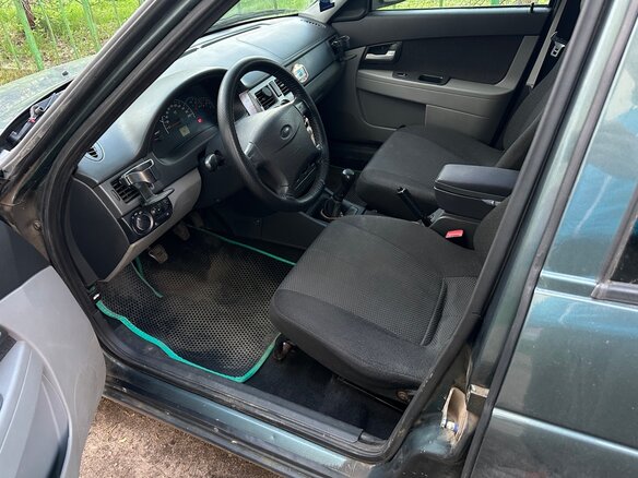 2010 Lada (ВАЗ) Priora I, серый, 330000 рублей - вид 9