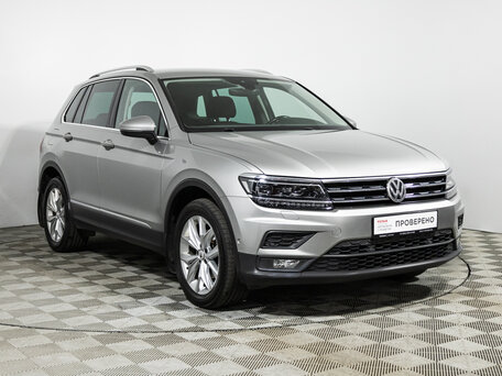 2020 Volkswagen Tiguan II, серебристый, 2100000 рублей, вид 3