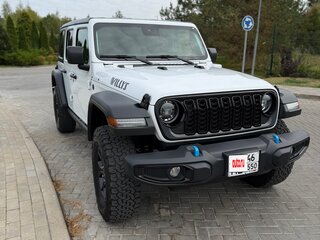 2024 Jeep Wrangler 4xe IV (JL) Рестайлинг, белый, 7000000 рублей, вид 2