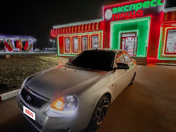 2007 Lada (ВАЗ) Priora I, серебристый, 670000 рублей