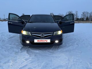 2007 Honda Accord Type-S Type S VII Рестайлинг, синий, 850000 рублей, вид 2
