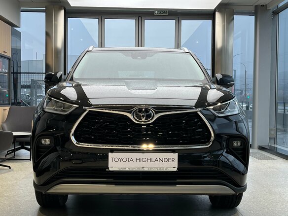 2026 Toyota Highlander IV (XU70), чёрный, 5499000 рублей - вид 1